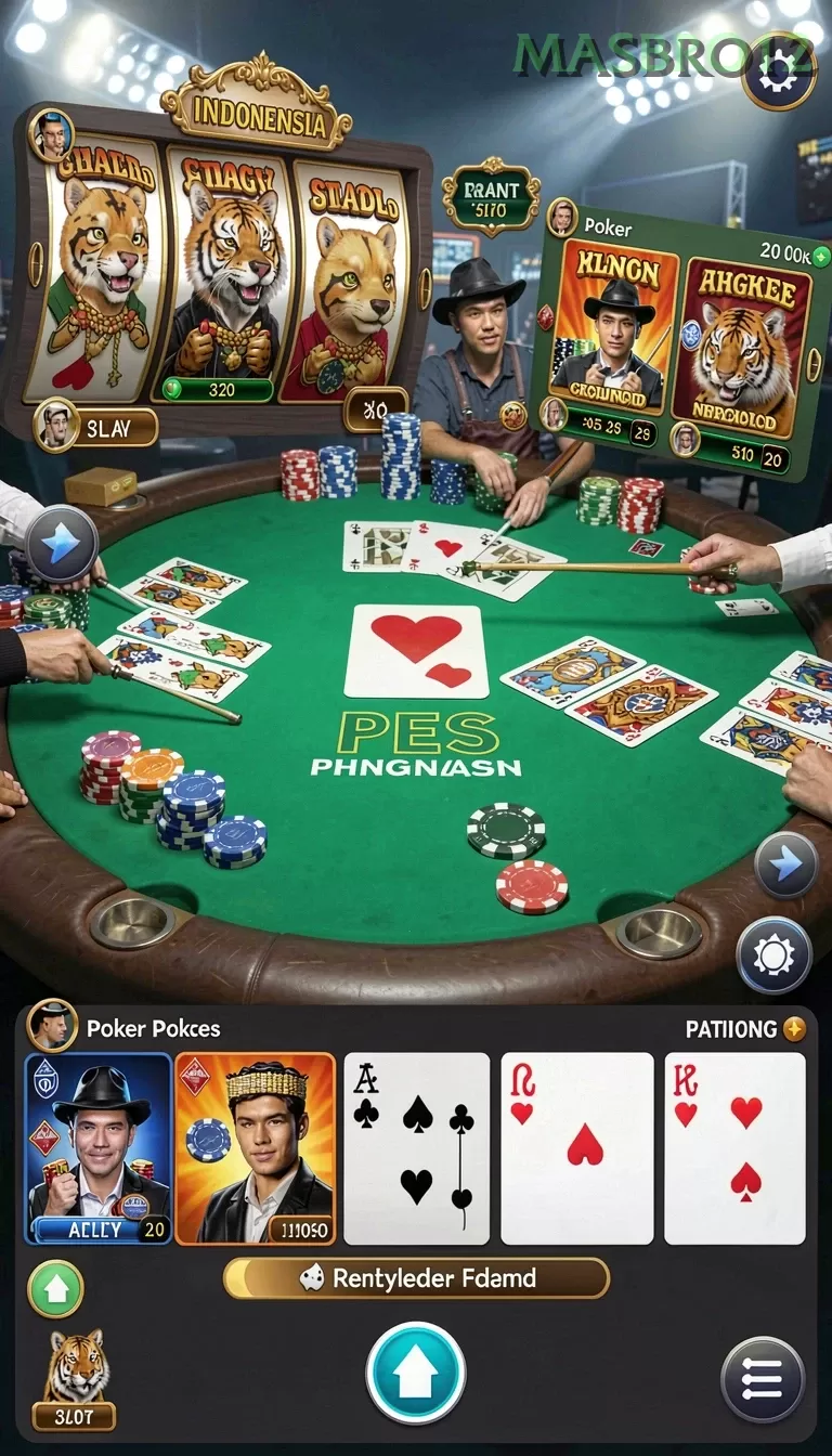 Cuplikan layar VIP555 — menu navigasi