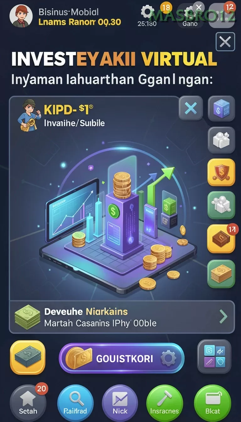 Cuplikan layar T9999 — menu navigasi